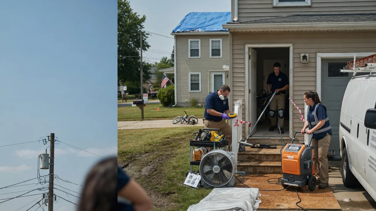 Water Damage Repair in Mcbrides, MI near me